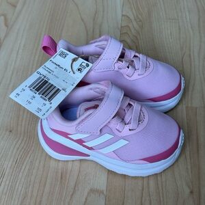 Adidas Kids Light Pink Sneakers